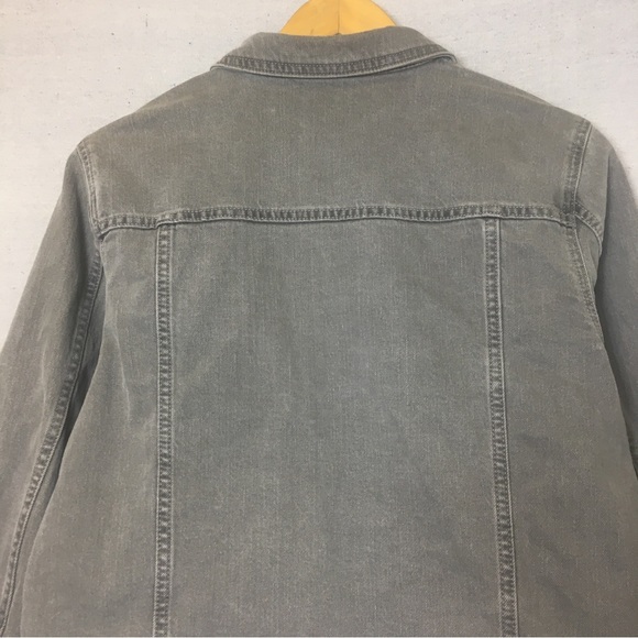 L.L. Bean Trucker Denim Jacket – Women’s Medium (Worn Grey) - Picture 11 of 16